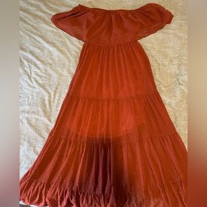 Baltic Born Off the Shoulder Maxi Dress